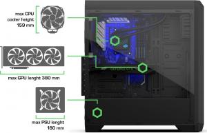 Obudowa SilentiumPC Regnum RG4T Pure Black (SPC178) 16