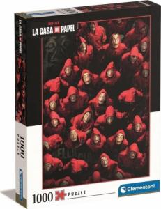 Clementoni Clementoni Puzzle 1000el Dom z papieru. La casa de papel 39654 1