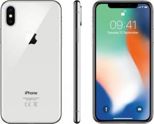 Smartfon Apple iPhone X 3/256GB Srebrny  (MQAG2PM/A) 2