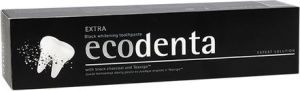 Ecodenta Ekologiczna czarna pasta do zębów WYBIELAJĄCA z węglem drzewnym 100ml 3