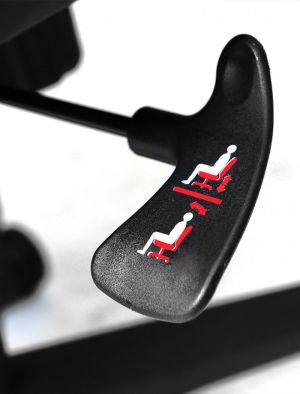 Fotel Diablo Chairs X-Fighter Czarno-biały 6