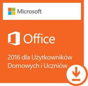 Microsoft Office 2016 dla Użytkowników Domowych i Uczniów (79G-04294) 1