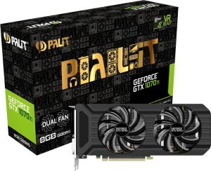 Karta graficzna Palit GeForce GTX 1070Ti Dual 8GB GDDR5 (NE5107T015P2-1043D) 1