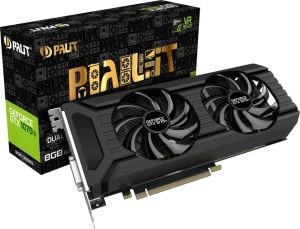 Karta graficzna Palit GeForce GTX 1070Ti Dual 8GB GDDR5 (NE5107T015P2-1043D) 2