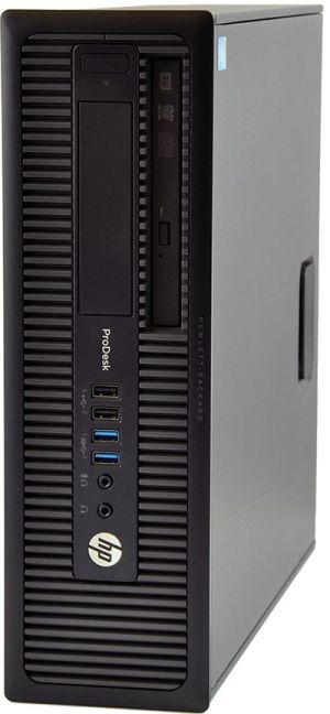 Komputer HP 600 G1 SFF i5-4570 8GB 500GB HDD DVD-RW Win 10 Pro COA 8
