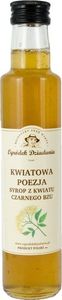 Ogródek Dziadunia Syrop z kwiatu czarnego bzu - Kwiatowa Poezja 315g 1