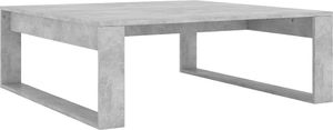 vidaXL Stolik kawowy, szarość betonu, 100x100x35 cm, płyta wiórowa 2