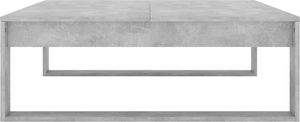 vidaXL Stolik kawowy, szarość betonu, 100x100x35 cm, płyta wiórowa 6