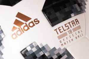 Adidas Piłka Nożna Telstar WC OMB biała r. 5 (CE8083) 4