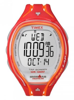Zegarek sportowy Timex Zegarek sportowy Ironman Sleek-250 LAP TAPScreen T5K788 Men czerwony 1