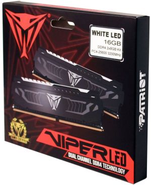 Pamięć Patriot Viper LED, DDR4, 16 GB, 3200MHz, CL16 (PVLW416G320C6K) 11