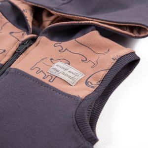 Ewa Klucze Kamizelka bezrękawnik dla chłopca Lazy Days Ewa Klucze 68 3