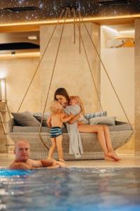 LennyLamb Chusta kółkowa do wody - LennyLamb Grey Mesh 1.8 m. 4