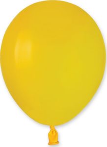 Gemar Balony pastelowe Żółte, A50, 13 cm, 100 szt. 1