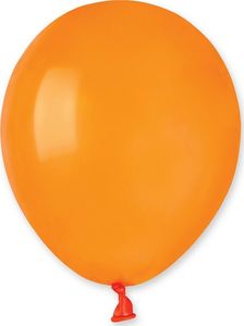 Gemar Balony pastelowe Pomarańczowe, A50, 13 cm, 100 szt. 1