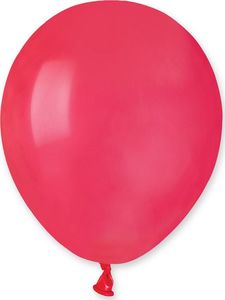 Gemar Balony pastelowe Czerwone, A50, 13 cm, 100 szt. 1