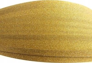 CreativeHobby Paski do quillingu brokatowe 10 mm/50szt. - złoty 2