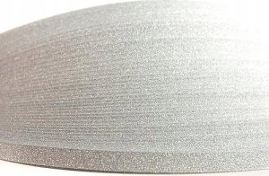 CreativeHobby Paski do quillingu brokatowe 10 mm/50szt. - srebrn 2