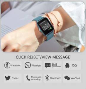 Smartwatch Senbono Lady Y20 Niebieski  (30016) 7