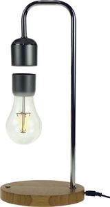 Lampa stołowa United Entertainment Magnetyczna lampa pływająca z dębową stopką 1