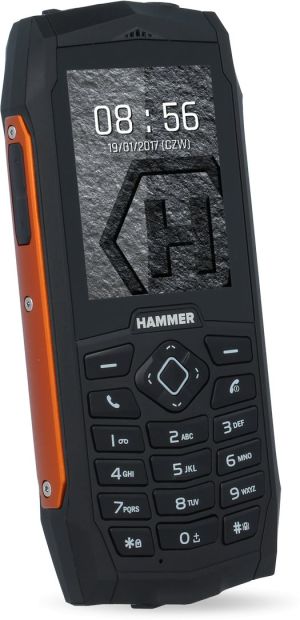 Telefon komórkowy myPhone Hammer 3 Dual SIM Czarno-pomarańczowy 2