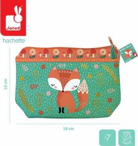 Piórnik Janod Piórnik saszetka Lisek 7+, Janod 3