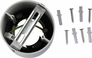 Lampa sufitowa V-TAC reflektor natynkowy VT-711 GU10 8,2 x 10,1 cm IP20 stal biała 2