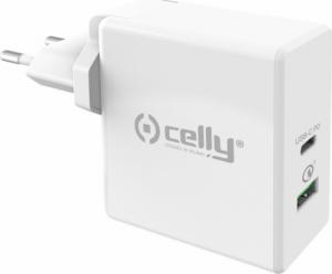 Ładowarka Celly 1x USB-A 1x USB-C  (twm_624885) 1