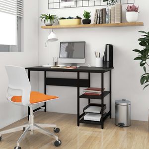 Biurko vidaXL 20550 Czarne 105 cm x 55 cm 2