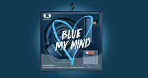 Słuchawki Fresh n Rebel ZESTAW NA PREZENT INDIGO (Słuchawki + Głośnik + Powerbank) 2