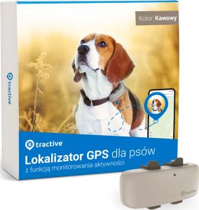 Tractive Lokalizator GPS da psów LTE, kawowy (TRNJA4) 1