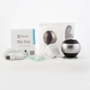 Kamera IP Ezviz MiniPano 3MPix FishEye 360°, WDR, IR 7,5m, obiektyw 1,2mm (CS-CV346-AO-7A3WFR) 2