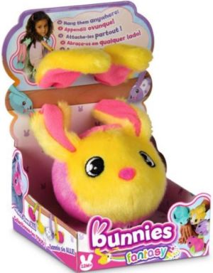 Tm Toys BUNNIES Fantasy pluszowy króliczek z magnesem (096455) 1