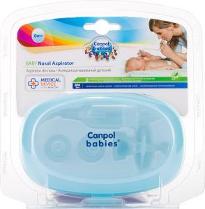 Canpol Aspirator do nosa z miękką końcówką - wyrób medyczny 5/119med 2