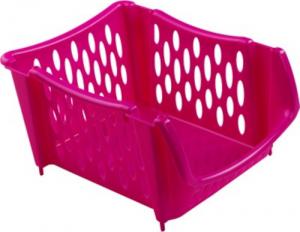 Hega regał do przechowywania Maigmo sztaplowany 6 litrów 25 x 21 x 12 cm różowy 1