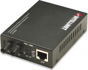 Konwerter światłowodowy Intellinet Network Solutions Media konwerter Intellinet 10/100Base-TX RJ45 na 100Base-FX ST wielomodowy, 2 km 1