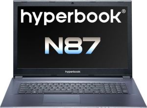 Laptop Hyperbook N87 i5-7300HQ/8GB/1TB GTX1050 (4GB) 8 GB RAM/ 480 GB SSD/ Windows 10 Pro PL 1