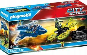 Playmobil Playmobil Police Jet: Drone Pursuit 70780 1