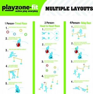 Playzone Fit Obstacle Course - 980082 2