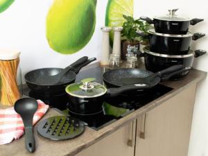 Edenberg Garnki marmurowe Klausberg KB 7322 Zestaw garnków Indukcyjnych 1