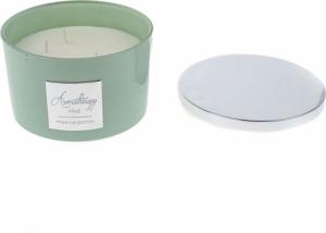 Pepco PEPCO Świeca z przykrywką, 13.5x13.5x8 cm Zielony 2