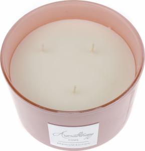 Pepco PEPCO Świeca z przykrywką, 13.5x13.5x8 cm Różowy 3