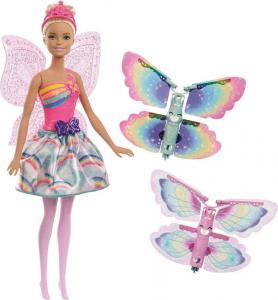 Lalka Barbie Mattel Dreamtopia - Wróżka z latającymi skrzydełkami (FRB08) 1