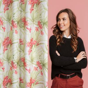 Eurofirany ZASŁONA GOTOWA MARI 140X250 CM ZIELONY 9