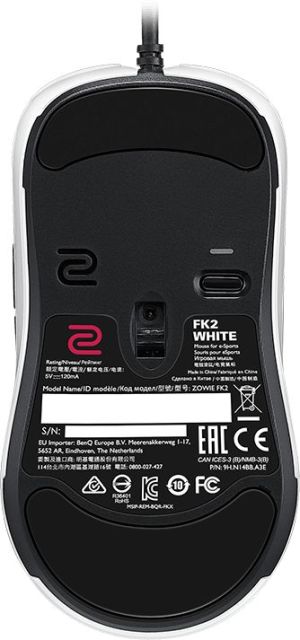 Mysz Zowie FK1 Biała (9H.N13BB.A3E) 4