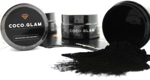 Coco Glam 100% Naturalny czarny proszek do wybielania zębów 30g 5