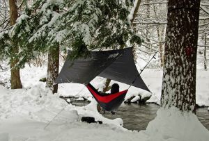 Eno Osłona zadaszenie hamaka ProFly Rain Tarp Grey (PF002) 4
