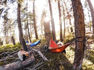 Eno Hamak turystyczny 2-osobowy DoubleNest Rasta (DH014) 9