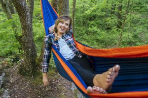 Eno Hamak turystyczny 2-osobowy DoubleNest Lavender/Violet (DH081) 5