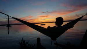 Eno Hamak turystyczny 2-osobowy DoubleNest Lavender/Violet (DH081) 7